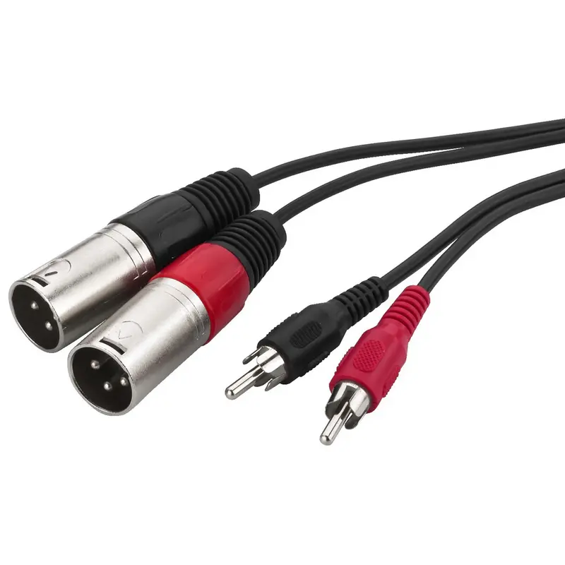 1m XLR-Phono Kabel - MCA-127P | Perfekt til Mixer & CD til Amp