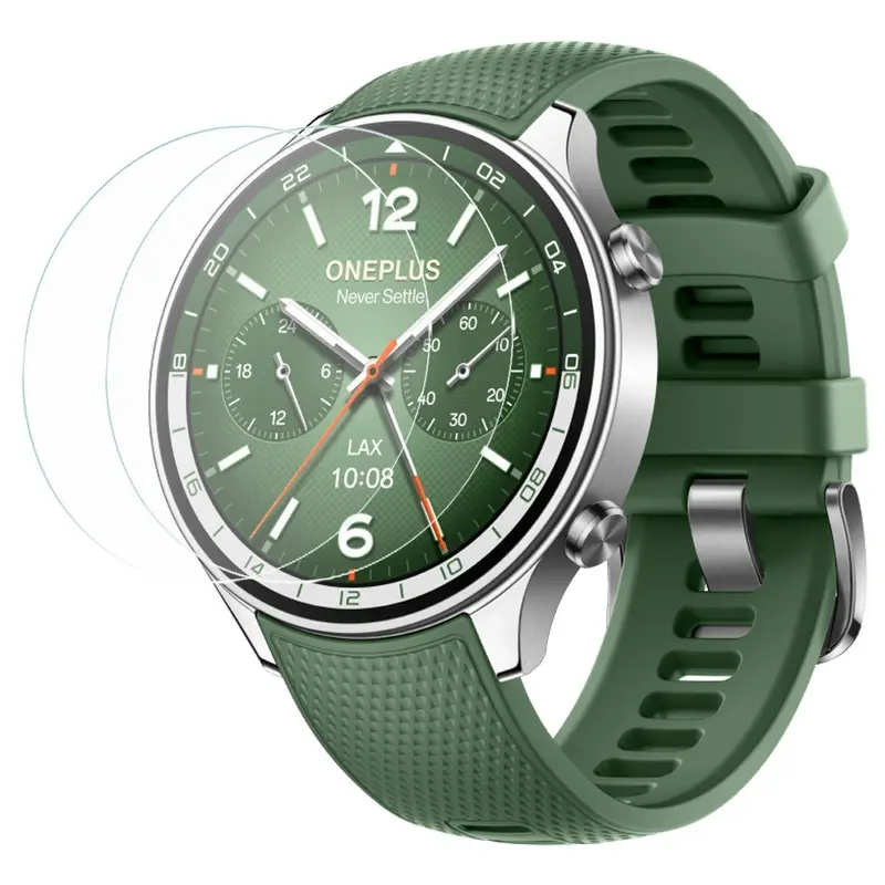 2.5D Arc Edge Beskyttelsesglas til OnePlus Watch 2R – 2 Stk.