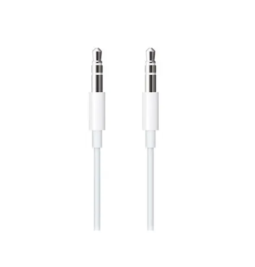 3.5mm Mini Jack Til Mini Jack kabel - 1M - Hvid
