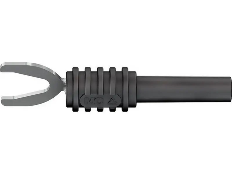 Adapter XKS-A kabelsko/banan sort 1000V - CAT II