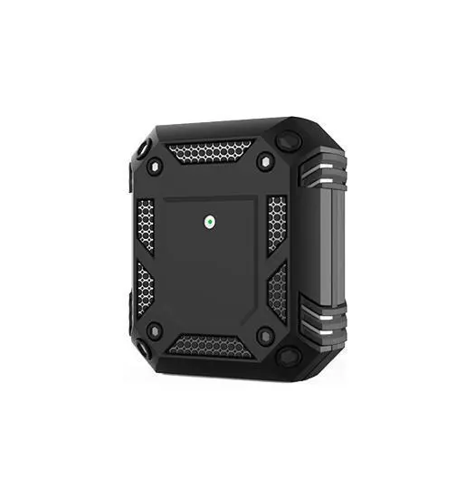 AirPods (1/2) | HARDCASE™ Stødsikkert Cover - Sort