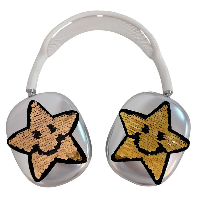 AirPods Max / Max 2 Cover m. Stjerne - Guld