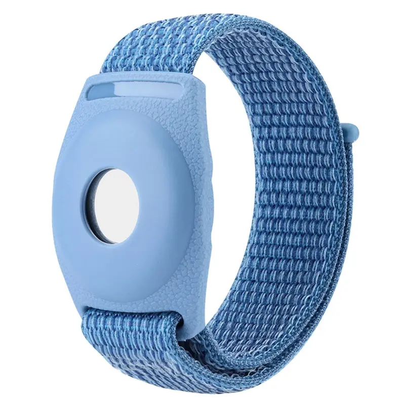 AirTag 1. & 2. Gen. Nylon Børnerem - Blå
