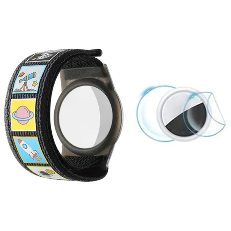 AirTag 1. & 2. Gen. Nylon Rem til Børn - Rummet