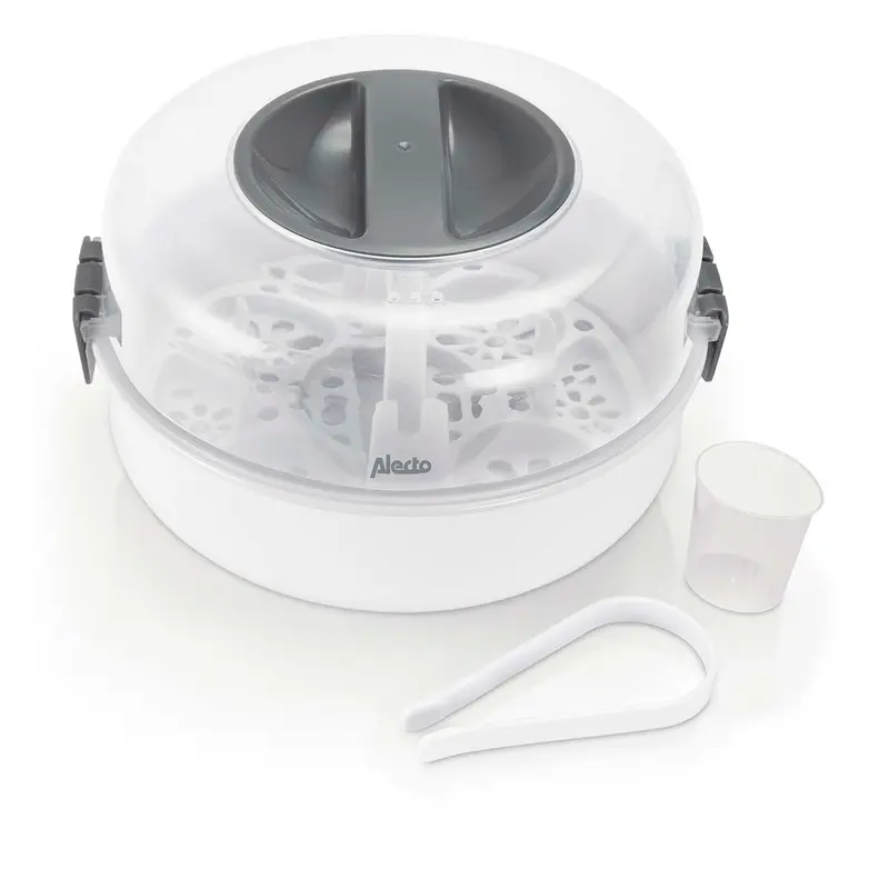 Alecto - Flaskesterilisator til mikroovn Hvid - BW-04