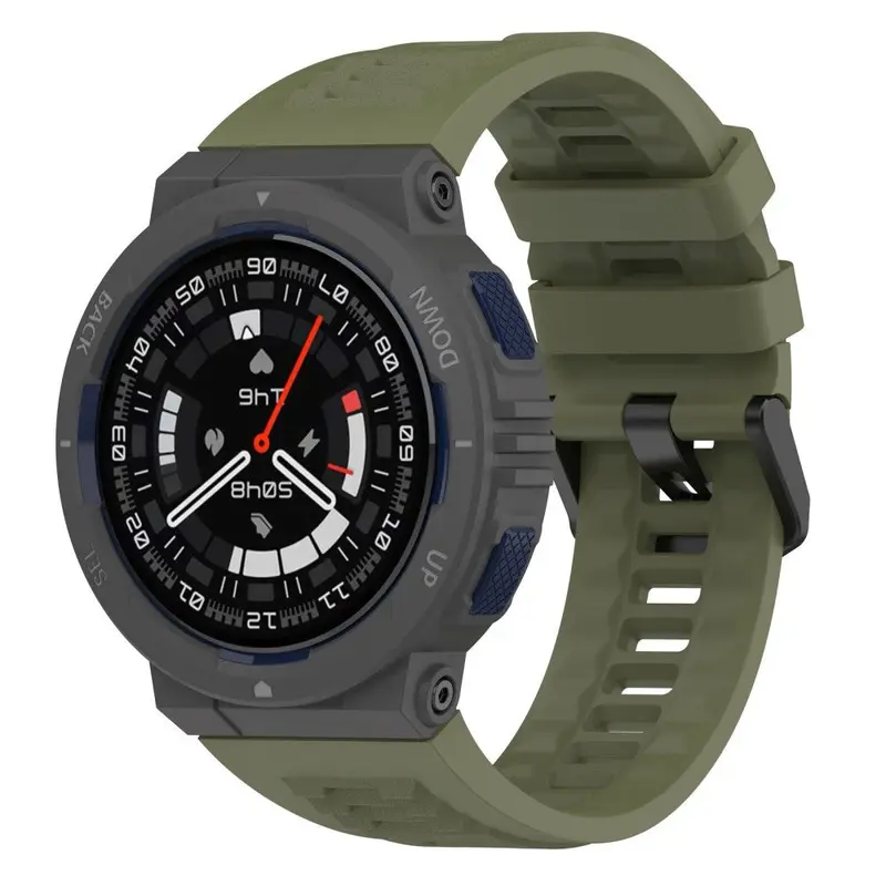 Amazfit Active Edge Rem i Silikone inkl. Stifter - Grøn