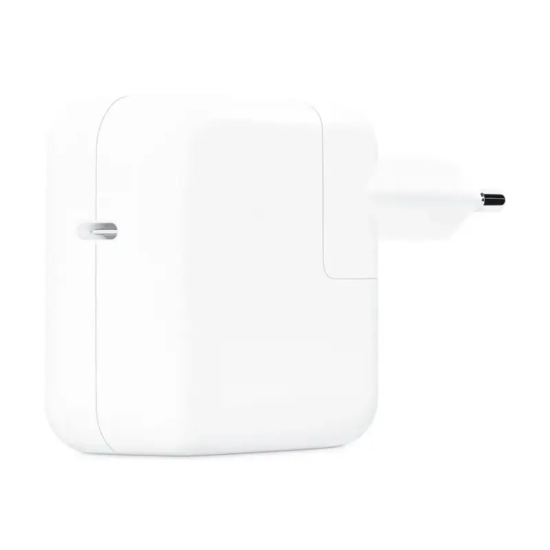 Apple 30W Vægoplader m. USB-C - Hvid