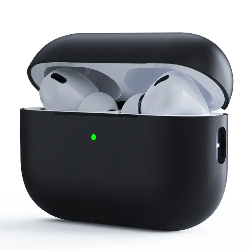 Apple AirPods Pro (2. Gen.) Todelt Silikone Case - Sort