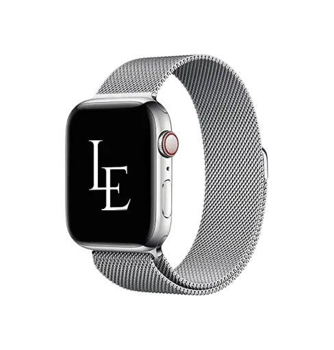 Apple Watch (38/40/SE/41/42mm) - L'Empiri™ Milanese Loop - Sølv