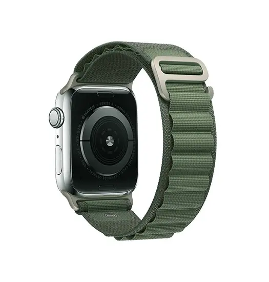 Apple Watch (38/40/SE/41/42mm) - L'Empiri™ Trail-X Nylon Loop - Grøn