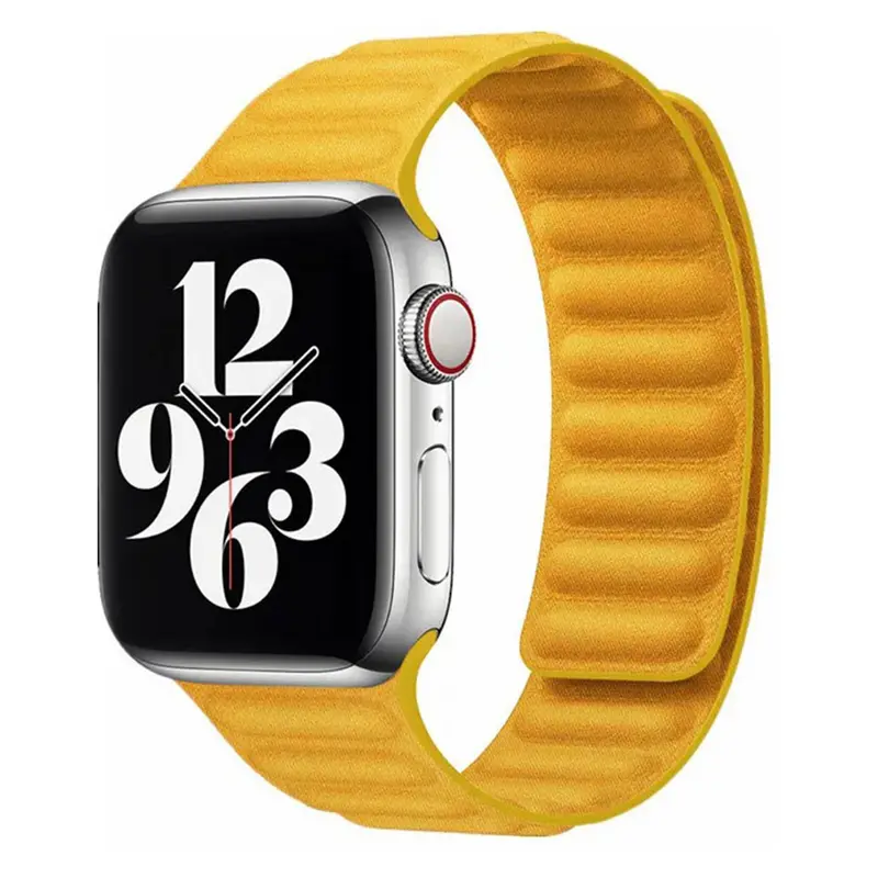 Apple Watch finewoven rem 38/40/41, Gul