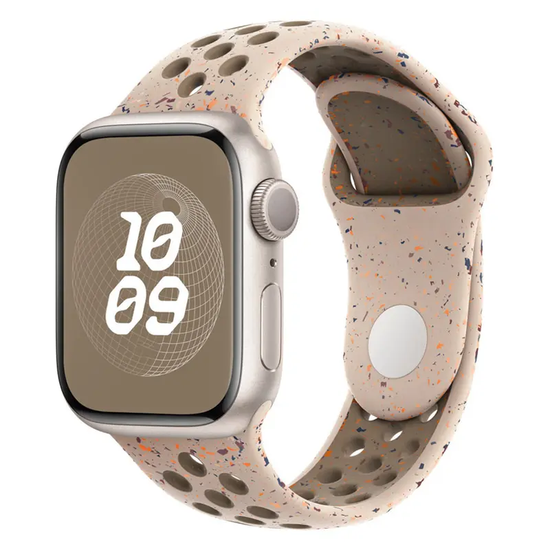 Apple Watch FLOUR silikonerem 42/44/45/49, Beige