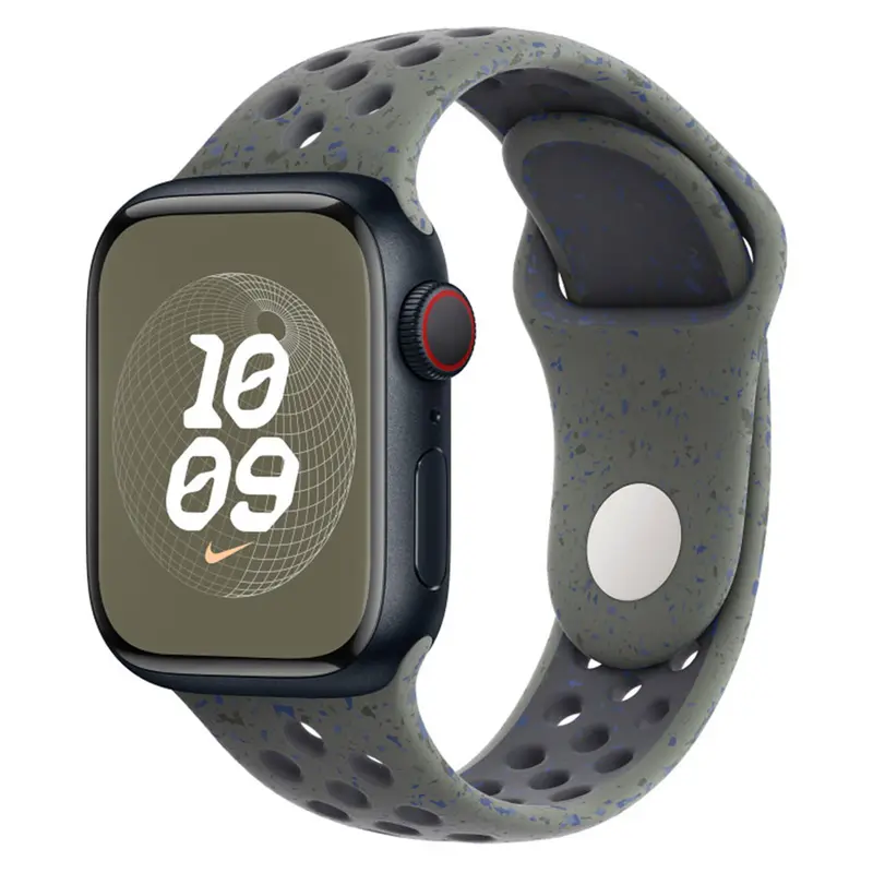 Apple Watch FLOUR silikonerem 42/44/45/49, Grøn