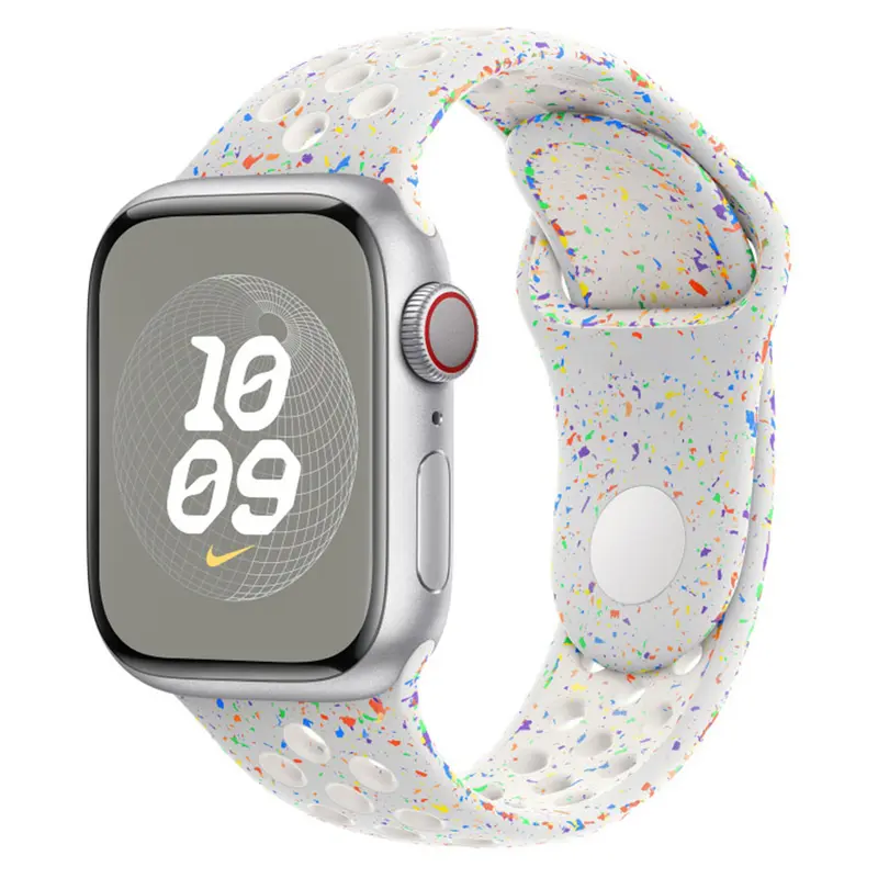 Apple Watch FLOUR silikonerem 42/44/45/49, Hvid