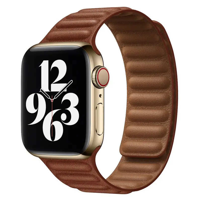 Apple Watch magnetisk læderrem 38/40/41, Brun