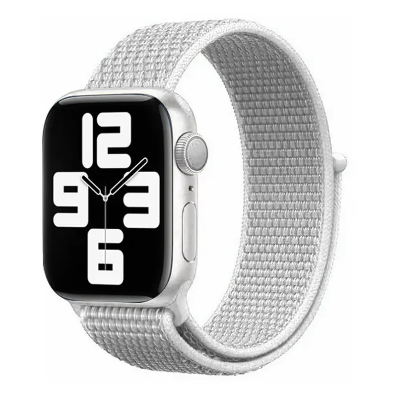 Apple Watch nylonrem 38/40/41, Hvid