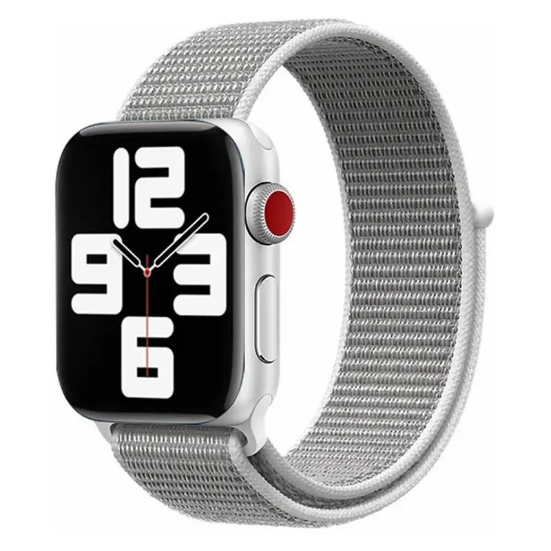 Apple Watch nylonrem 42/44/45/49, Grå