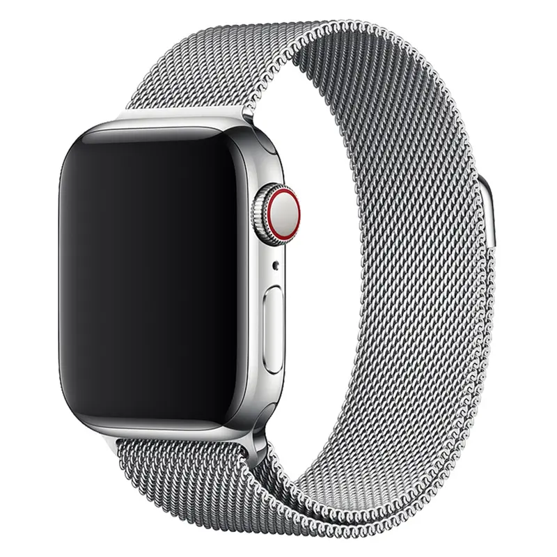 Apple Watch rustfri stål rem 38/40/41, Sølv
