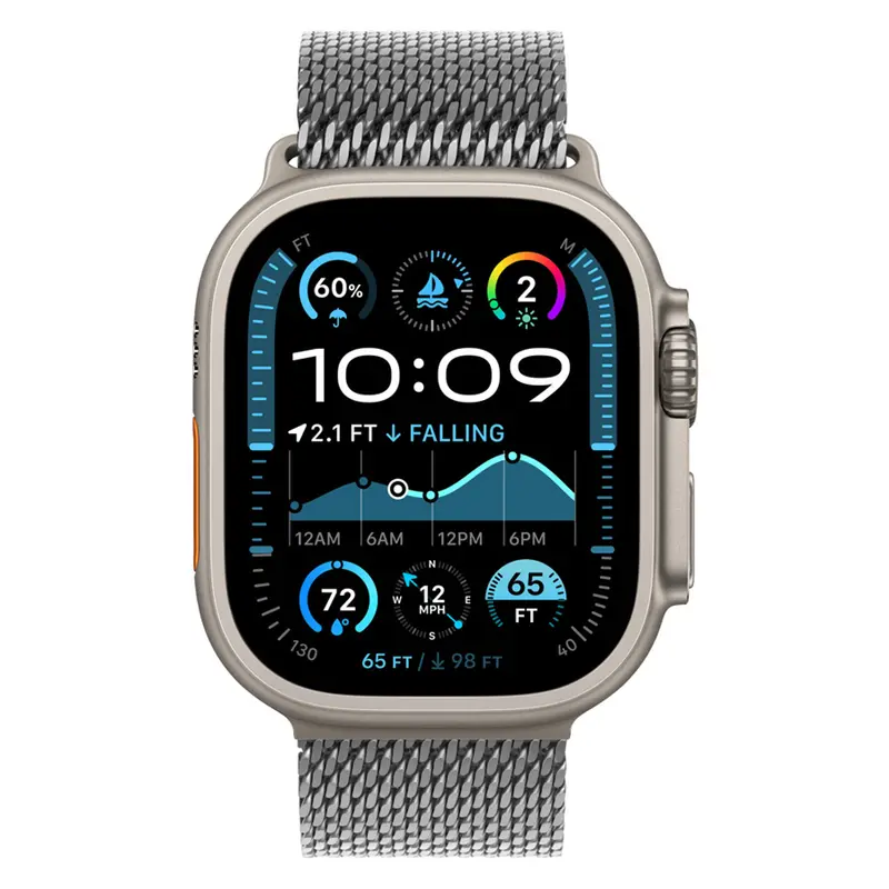 Apple Watch Rustfrit Stål inkl. Lås 38/40/41 mm, Sølv