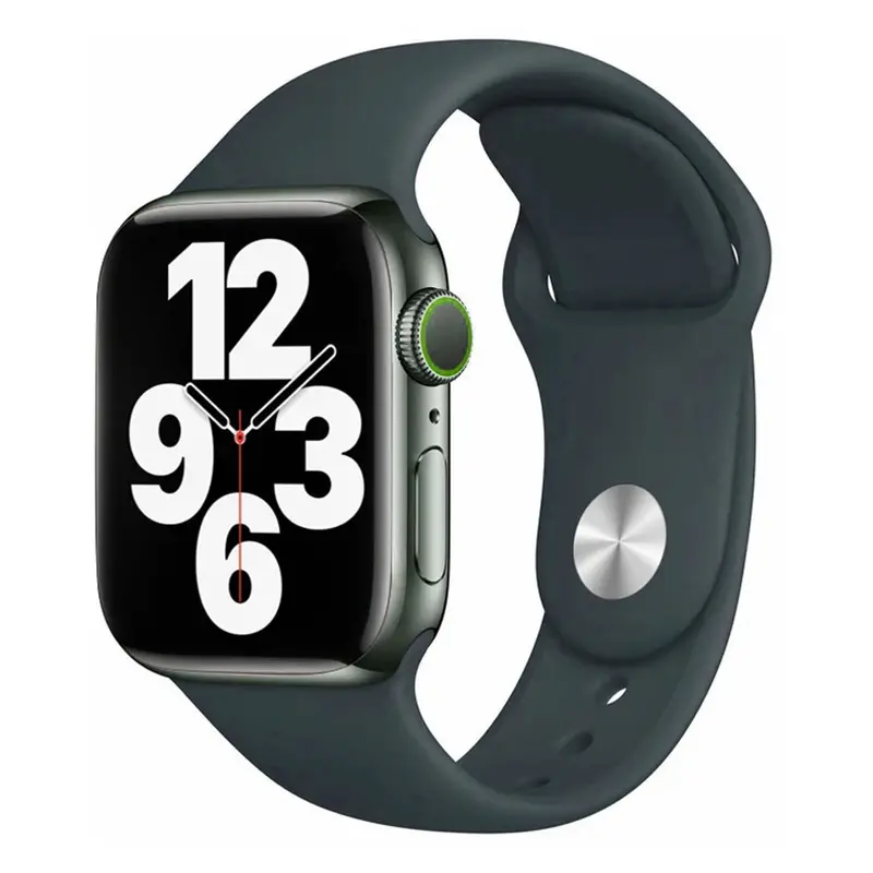 Apple Watch silikonerem 38/40/41, Mørkegrøn