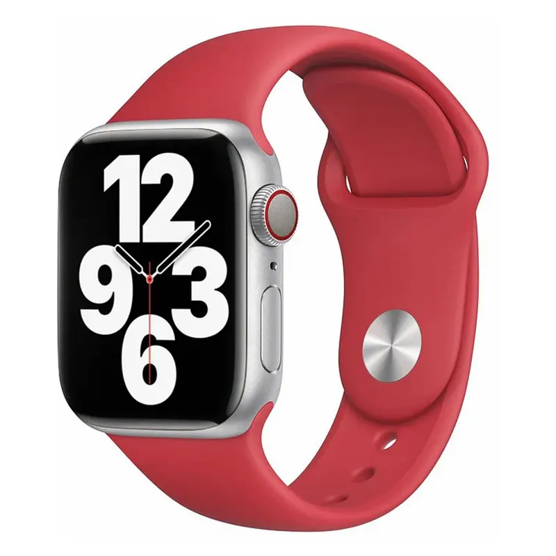 Apple Watch silikonerem 38/40/41, Rød