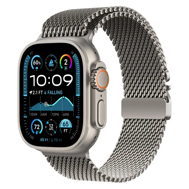 Apple Watch Titanium Rem 42/44/45/46/49 mm