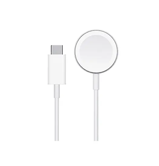 Apple Watch | USB-C Magnetisk Trådløs Ladekabel - Hvid - 1M