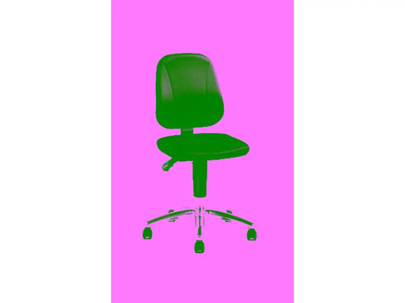 Arbejdsstol Ergo 30 ESD sort stof