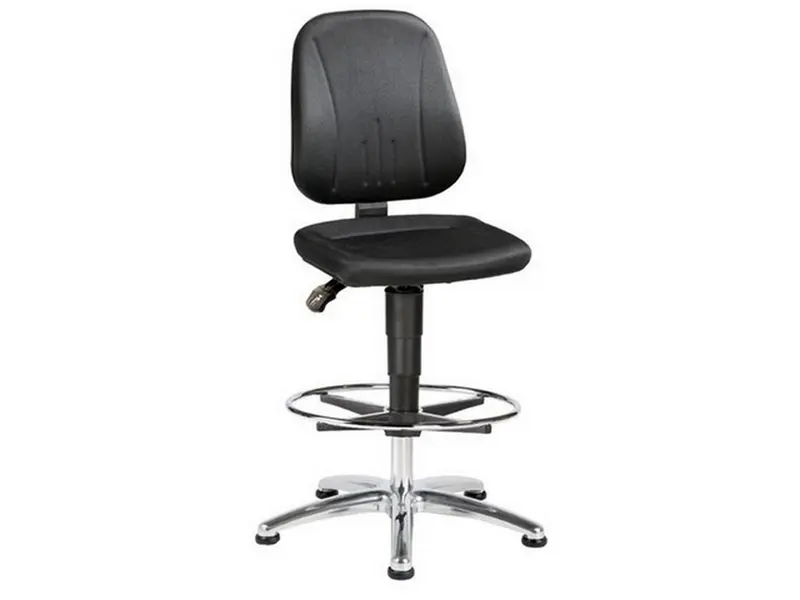 Arbejdsstol Ergo 35 ESD sort stof