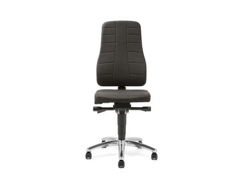 Arbejdsstol ErgoPlus 40 ESD sort stof