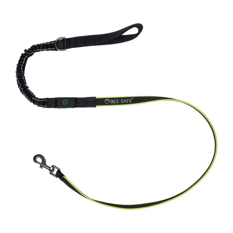 Bee-Safe - Hundesnor til Løb m. LED - Sort