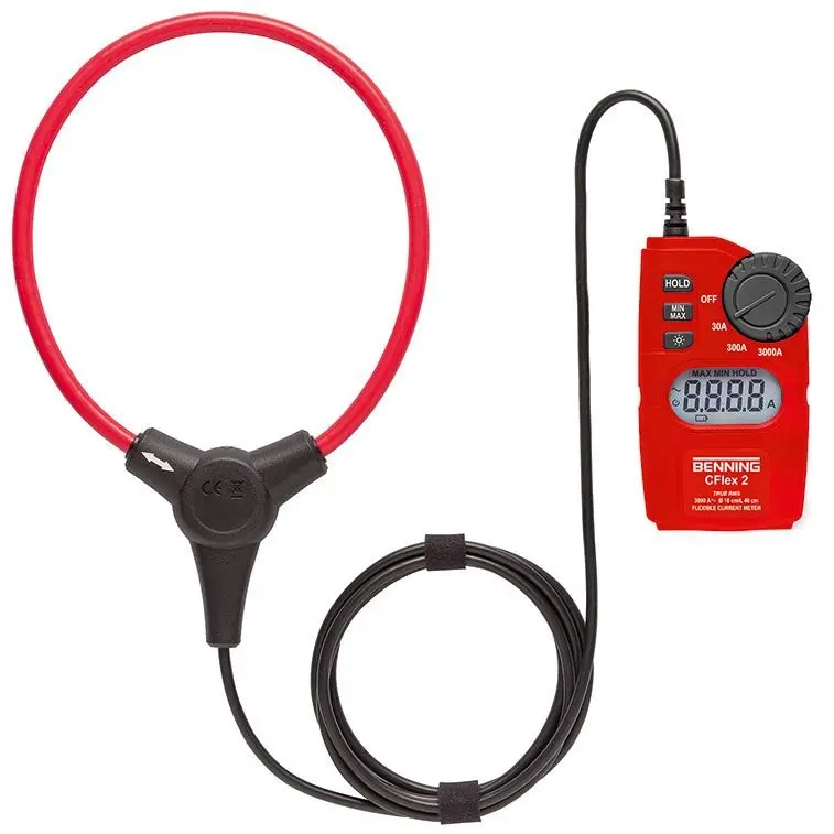 BENNING CFlex 2 - 0,1A-3kA med digitalt display (TRUE RMS)