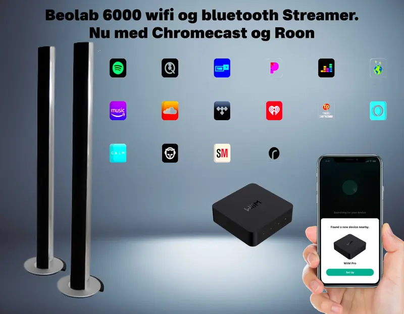 Beolab 6000 Streamer med Wifi, Bluetooth, Chromecast & Roon