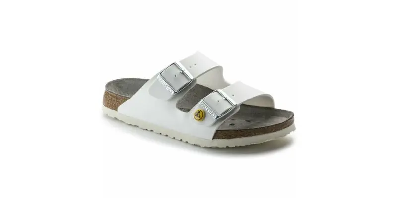 Birkenstock Arizona sandal ESD Str. 48; normal; Hvid