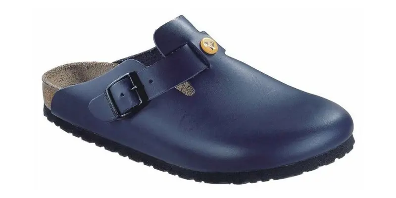 Birkenstock Boston Clog ESD Str. 41; Blå Smal