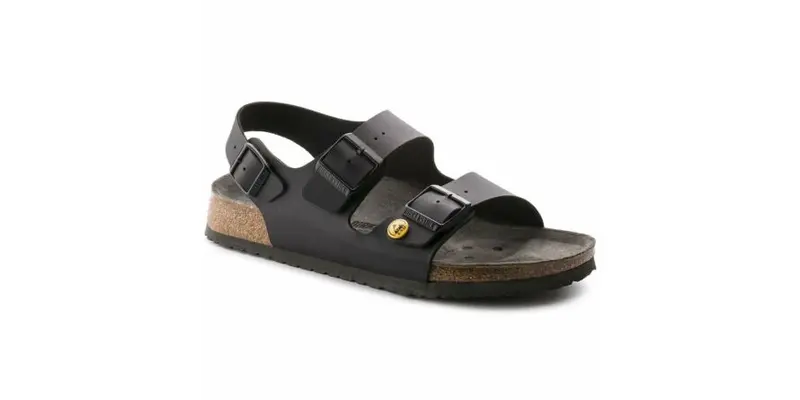 Birkenstock Milano sandal ESD Str. 42; Smal; sort