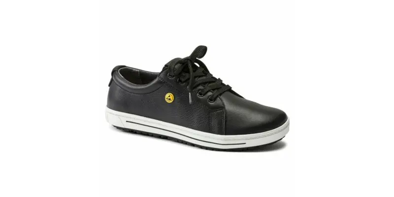 Birkenstock QO 500 sneakers ESD Str. 43; sort læder