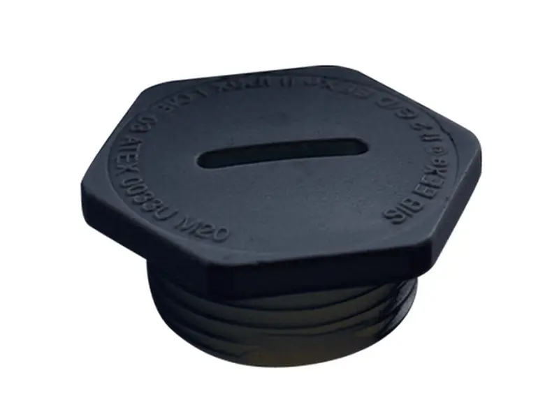 Blindprop ATEX polyamid sort M12