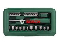 Bosch Skruetrækker med Bitsæt – 46 Dele i Etui
