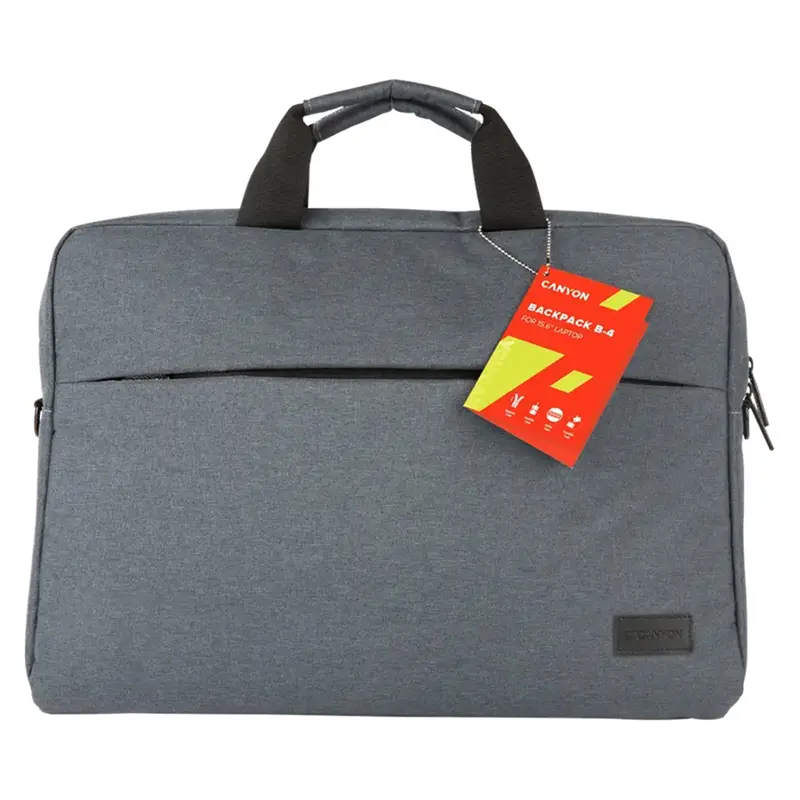 Canyon B-4 Elegant Laptoptaske 15.6", Grå