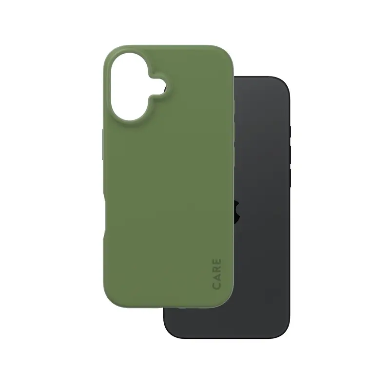 CARE™ by PanzerGlass® Case Grøn iPhone 16