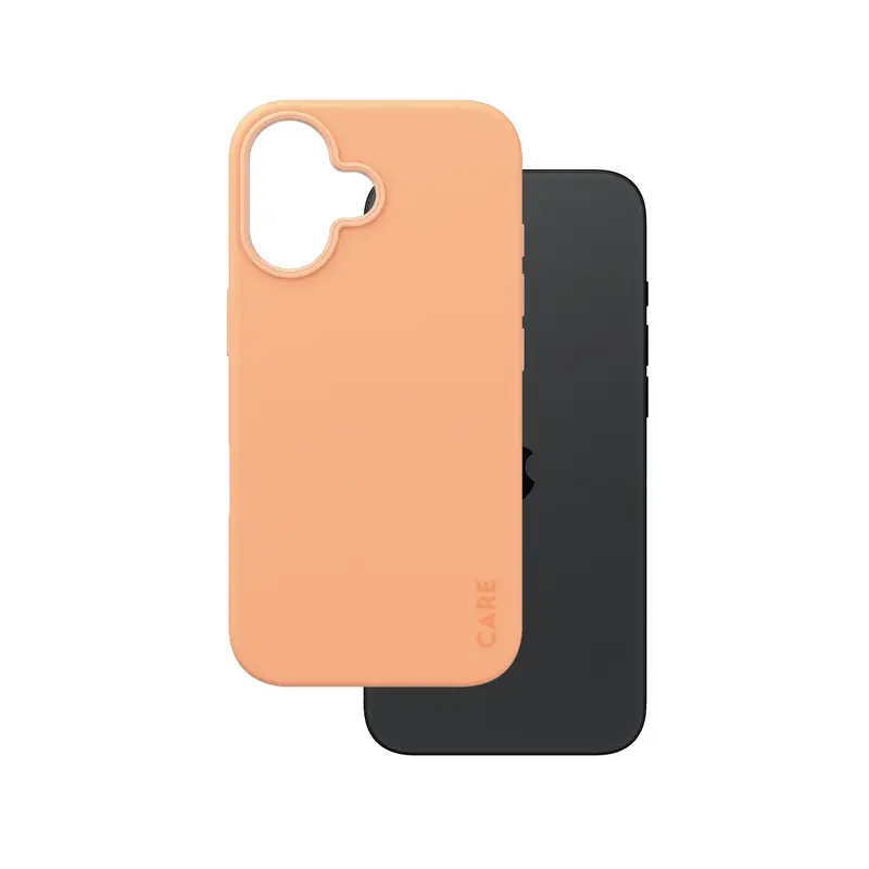CARE™ by PanzerGlass® Case Peachy m. MagSafe iPhone 16