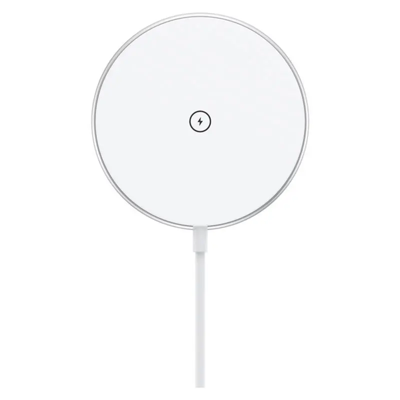 Choetech 15W Magsafe Qi Trådløs Oplader 1 meter, Hvid