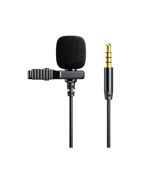 Clip-On Mikrofon - MiniJack 3.5mm - Sort - JOYROOM