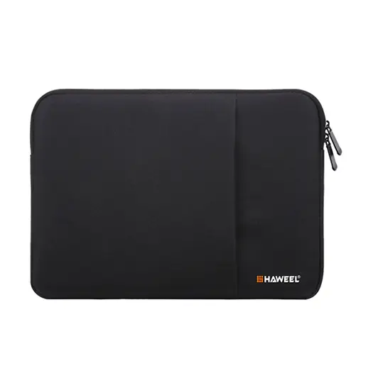 Computer/PC 11" - HAWEEL™ Enkla Sleeve med frontlomme - Sort