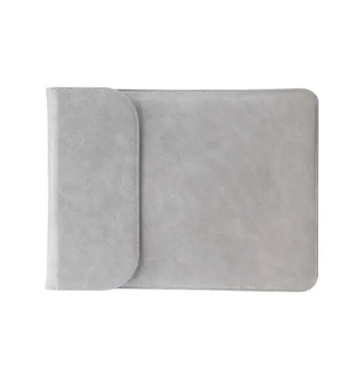 Computer/PC 14" - L'Empiri™ Smooth Læder Sleeve - Grå