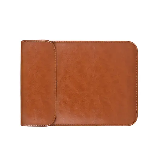 Computer/PC 14" - L'Empiri™ Smooth Læder Sleeve - Vintage Brun