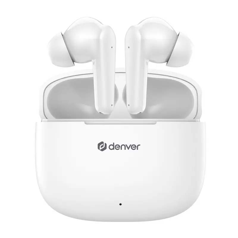 Denver True Wireless Headset - In-Ear - Hvid