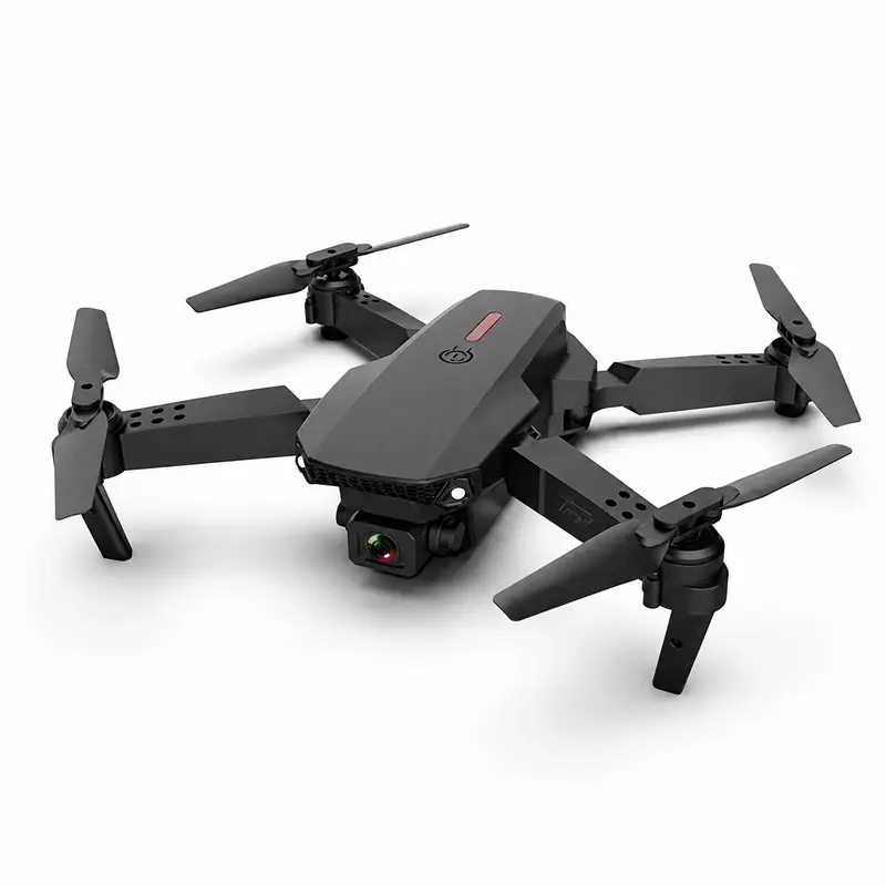 Drone til Børn & Begyndere – FPV – Sammenklappelig – Sort