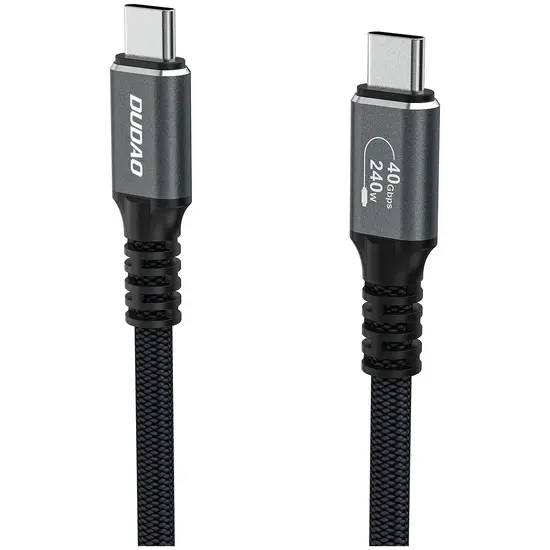 Dudao USB4/Thunderbolt 4 USB-C kabel – 240W, 40Gbps